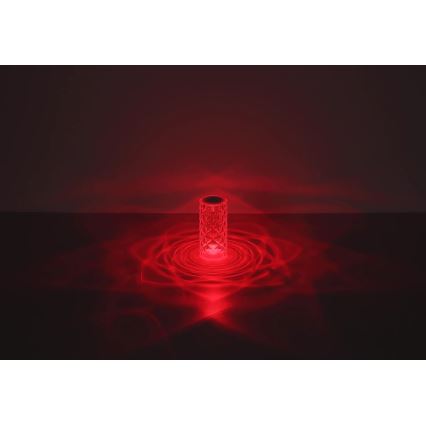 Globo - Laetav LED RGB laualamp, puutetundlik, laetav LED/0,6W/3,7V 500mAh