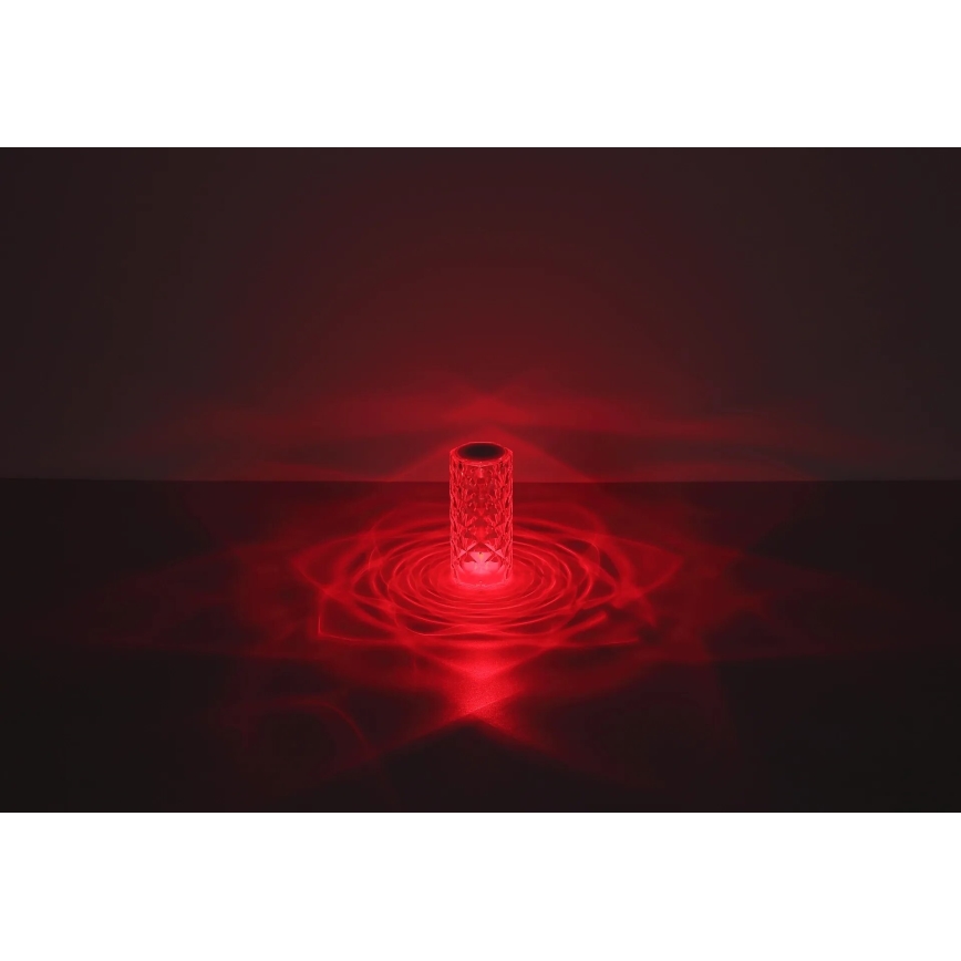 Globo - Laetav LED RGB laualamp, puutetundlik, laetav LED/0,6W/3,7V 500mAh