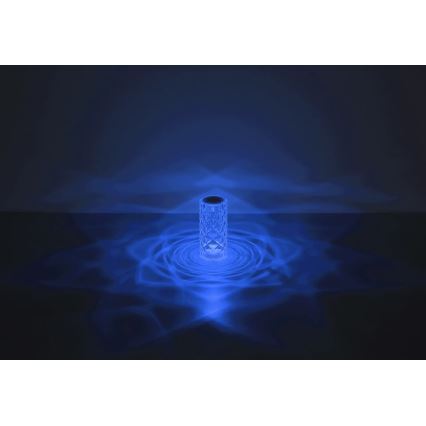 Globo - Laetav LED RGB laualamp, puutetundlik, laetav LED/0,6W/3,7V 500mAh
