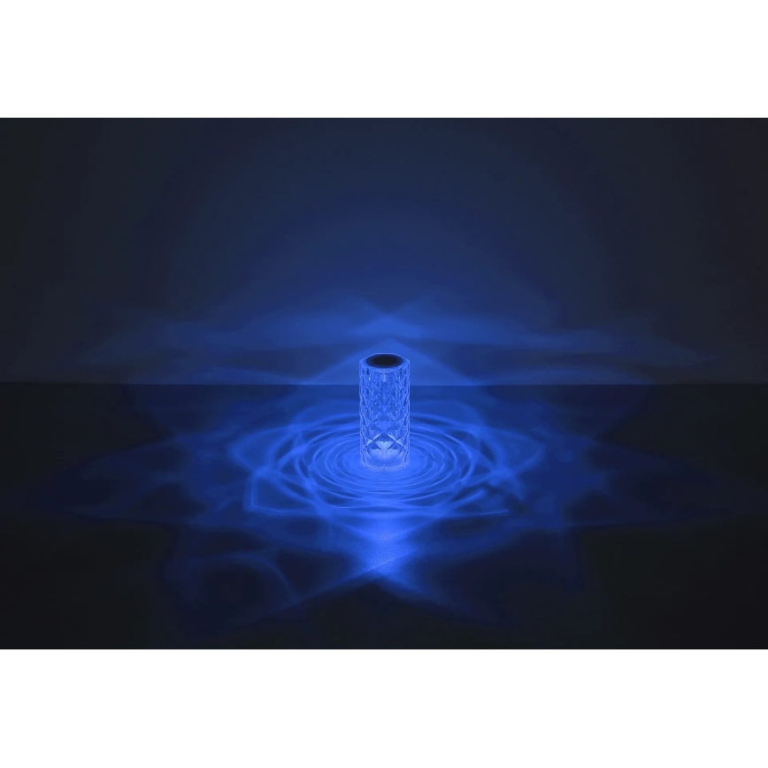 Globo - Laetav LED RGB laualamp, puutetundlik, laetav LED/0,6W/3,7V 500mAh