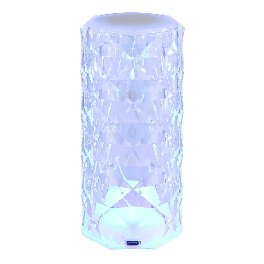 Globo - Laetav LED RGB laualamp, puutetundlik, laetav LED/0,6W/3,7V 500mAh