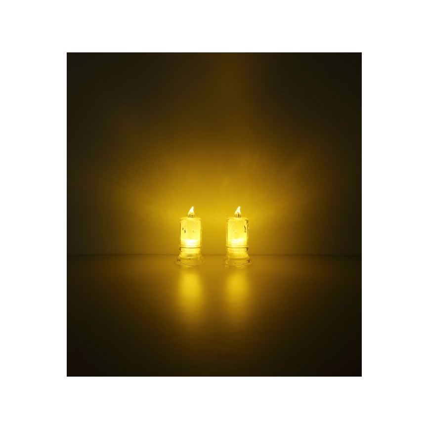 Globo - KOMPLEKT 2X LED Küünal LED/0,25W/3xLR1130