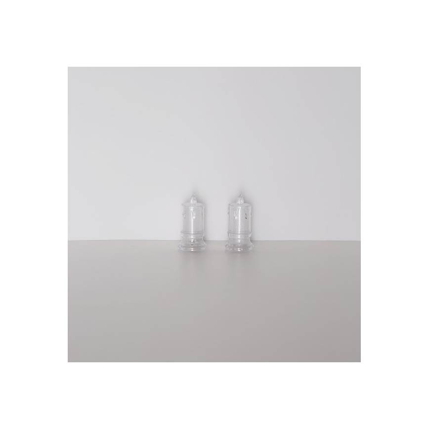 Globo - KOMPLEKT 2X LED Küünal LED/0,25W/3xLR1130