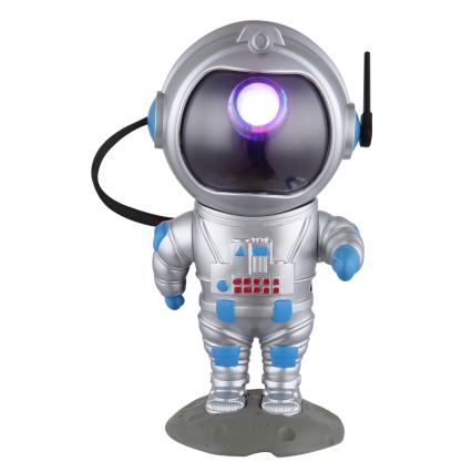 Globo - LED RGB Laualamp LED/4,5W/5V astronaut hõbedane