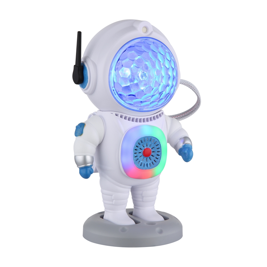 Globo - LED RGB Laualamp LED/6W/5V astronaut valge