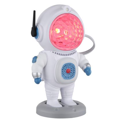 Globo - LED RGB Laualamp LED/6W/5V astronaut valge