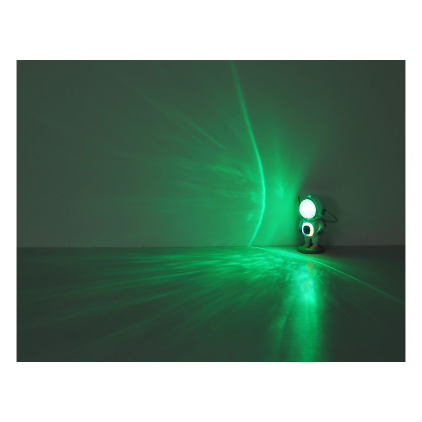 Globo - LED RGB Laualamp LED/6W/5V astronaut valge