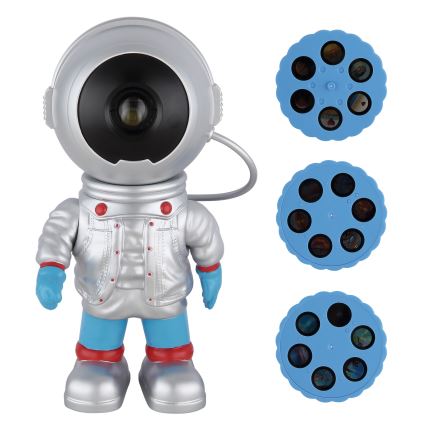 Globo - hämardatav LED-projektor LED/3W/5V astronaut-kujuline
