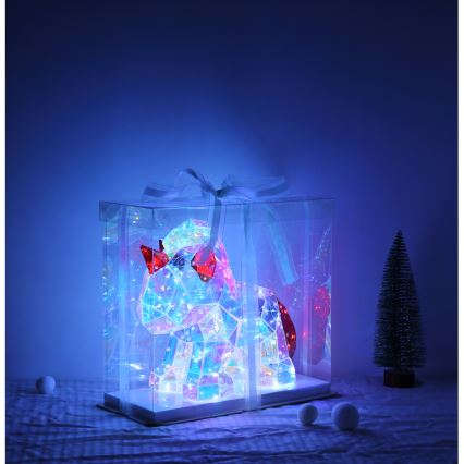 Globo - LED Lauakaunistus LED/3W/5V USB ükssarvik