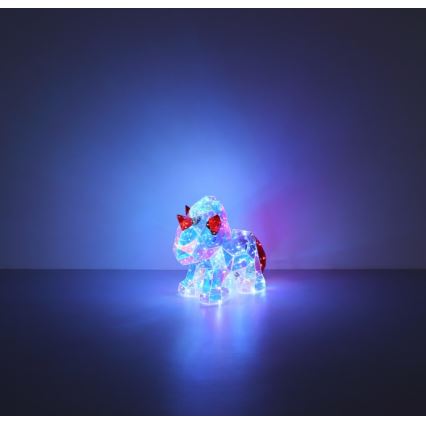 Globo - LED Lauakaunistus LED/3W/5V USB ükssarvik