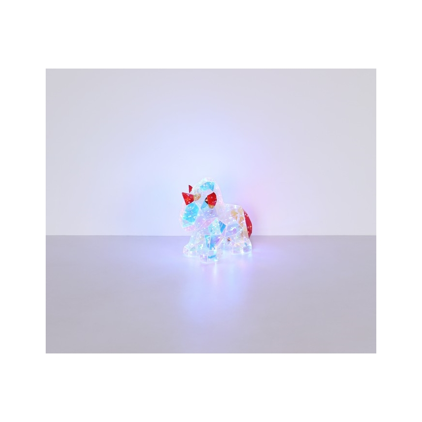 Globo - LED Lauakaunistus LED/3W/5V USB ükssarvik