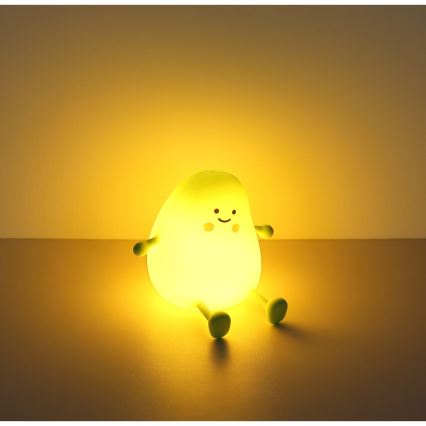 Globo - LED RGBW hämardatav laetav laste öölamp LED/2W/5V 1200 mAh mango