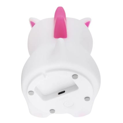 Globo - LED RGBW hämardatav laetav laste öölamp LED/1,5W/5V 1200 mAh ükssarvik