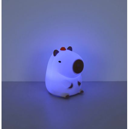 Globo - LED RGBW hämardatav laetav laste öölamp LED/1,5W/5V 1200 mAh kapibaar