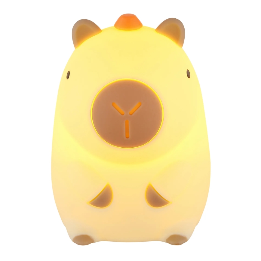 Globo - LED RGBW hämardatav laetav laste öölamp LED/1,5W/5V 1200 mAh kapibaar