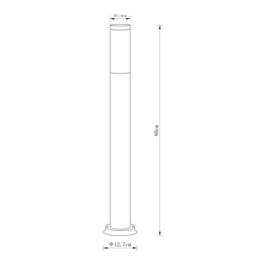 Globo - Välivalgusti 1xE27/60W/230V 80 cm IP44