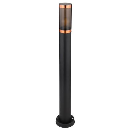 Globo - Välivalgusti 1xE27/23W/230V IP44 80 cm must/vask
