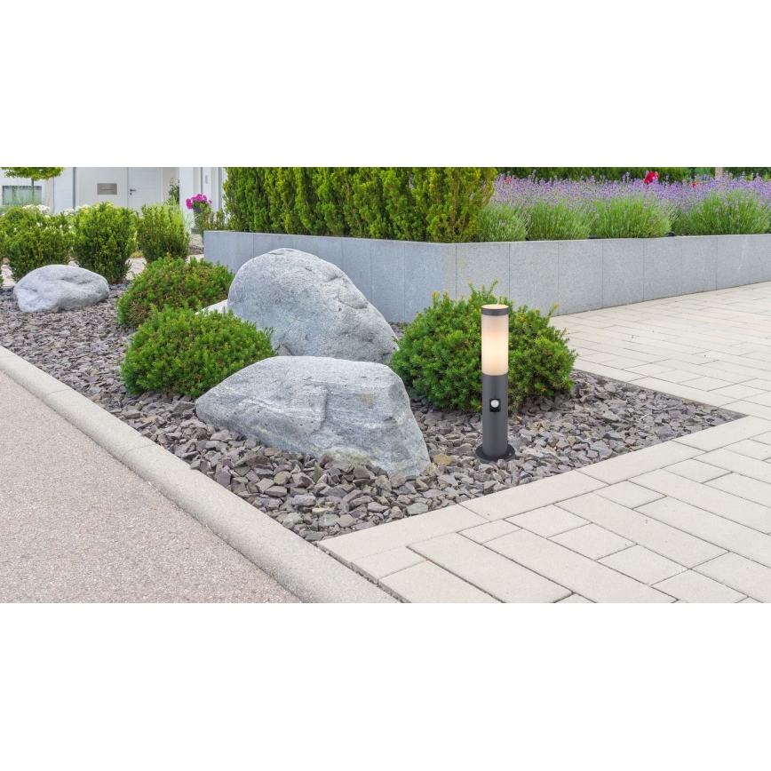 Globo - Välisvalgusti anduriga 1xE27/15W/230V 45 cm IP44