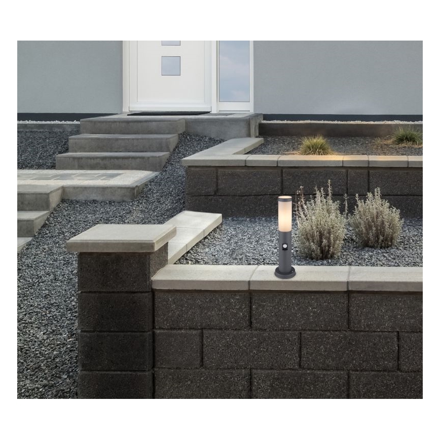 Globo - Välisvalgusti anduriga 1xE27/15W/230V 45 cm IP44