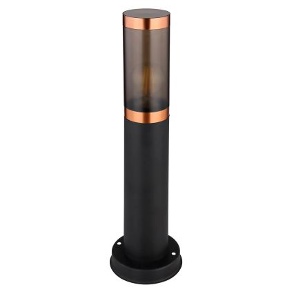 Globo - Välivalgusti 1xE27/23W/230V IP44 45 cm must/vask