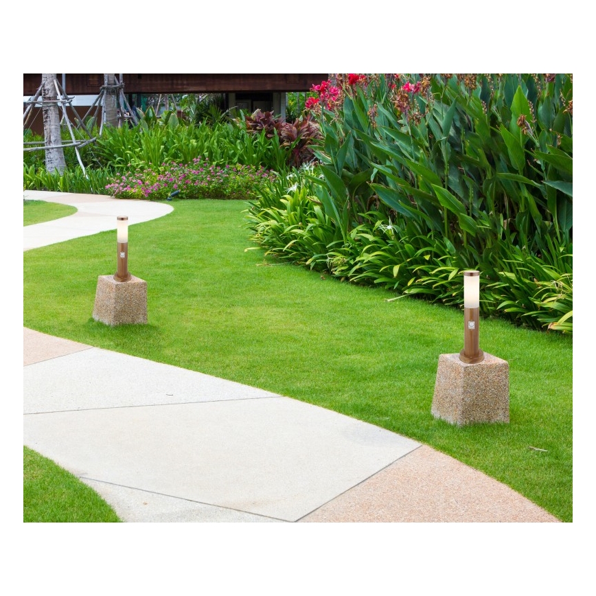 Globo - Õuevalgusti anduriga 1xE27/15W/230V 45 cm IP44