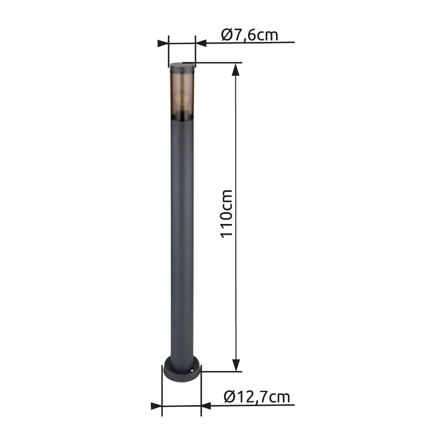 Globo - Välivalgusti 1xE27/23W/230V 110 cm IP44