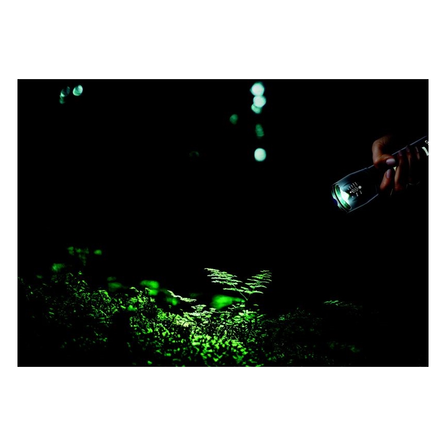 Globo - LED Laetav taskulamp LED/3W/5V + COB/3W 5500K 1200 mAh