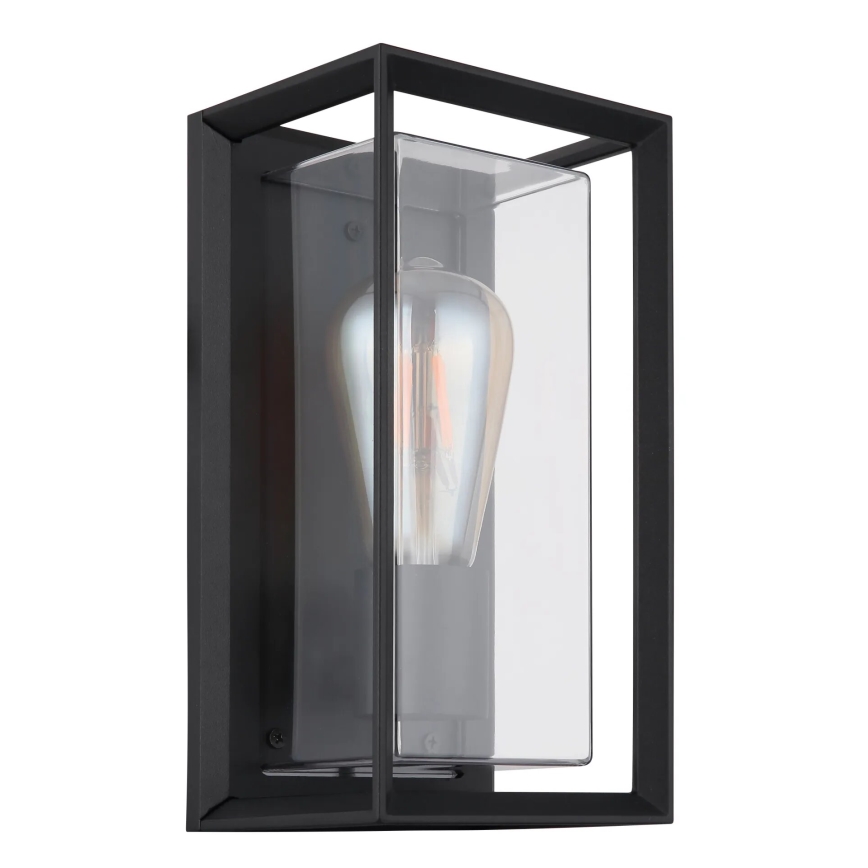 Globo - Väli seinavalgusti 1xE27/60W/230V IP44 must