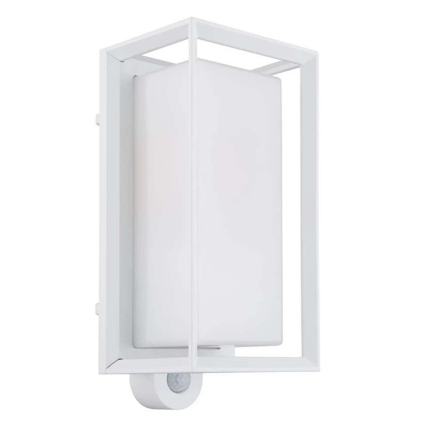 Globo - Väli seinavalgusti koos anduriga 1xE27/60W/230V IP44 valge
