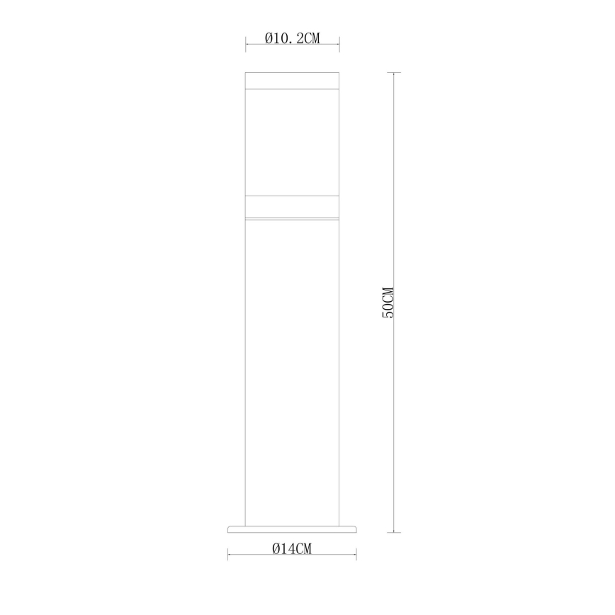 Globo - Välivalgusti 1xE27/60W/230V 50 cm IP44