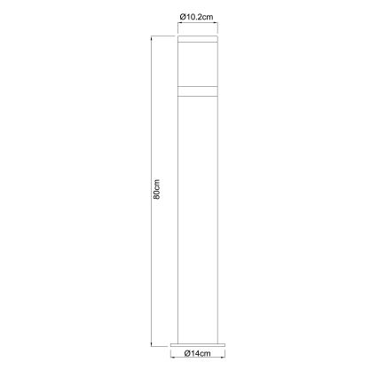 Globo - Välivalgusti 1xE27/60W/230V IP44
