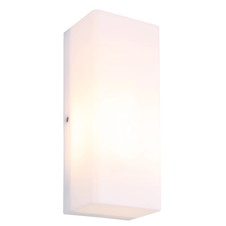 Globo - Välisseinavalgusti 1xE27/15W/230V IP44 valge