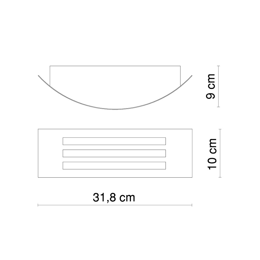 Globo 32094 - LED välisvalgusti CORNUS 1xE27/20W/230V
