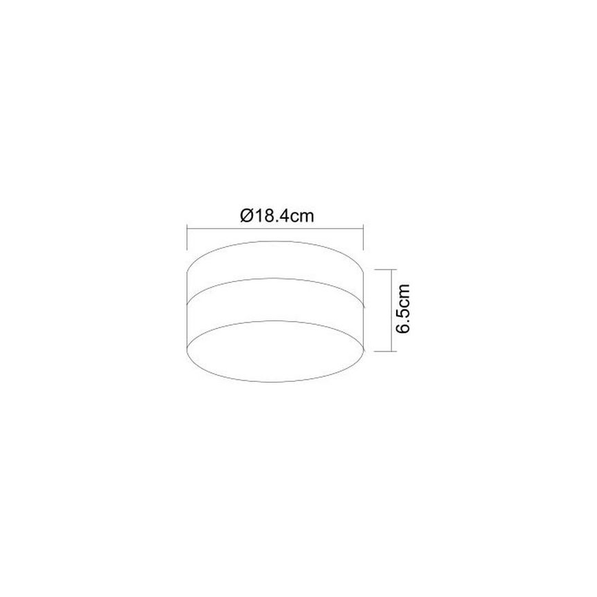 Globo - Vannitoavalgusti 1xE27/60W/230V d. 18,4 cm IP44