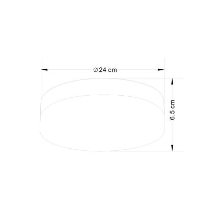 Globo - Vannitoavalgusti 2xE27/40W/230V d. 24 cm IP44