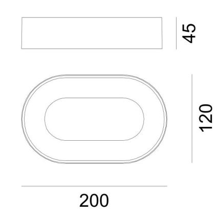 Globo - LED Väli seinavalgusti LED/12W/230V IP65