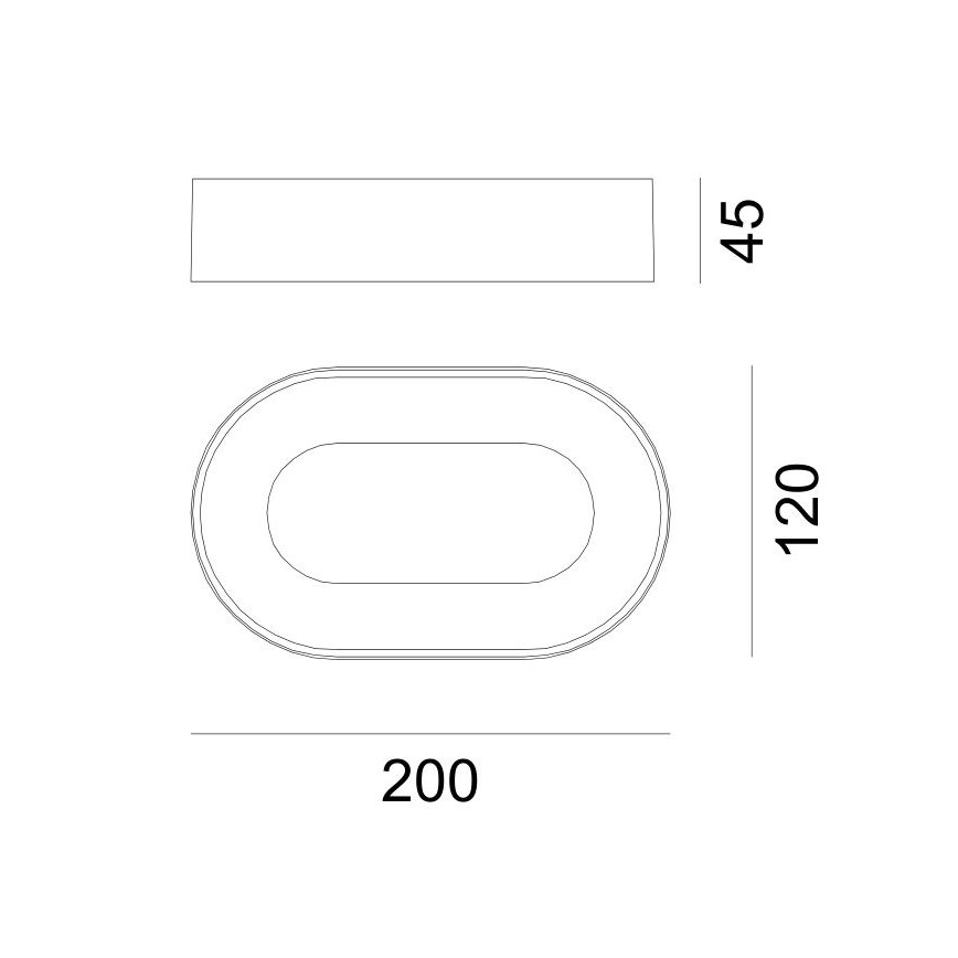 Globo - LED Väli seinavalgusti LED/12W/230V IP65