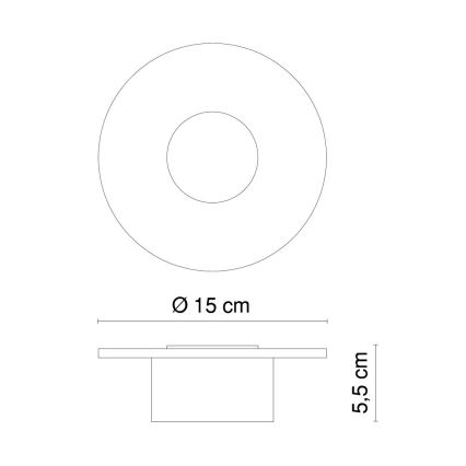 GLOBO 32401 - LED-valgusti õue DANA 10xLED/0.06W/3V/230V