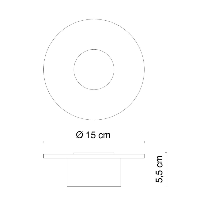 GLOBO 32401 - LED-valgusti õue DANA 10xLED/0.06W/3V/230V