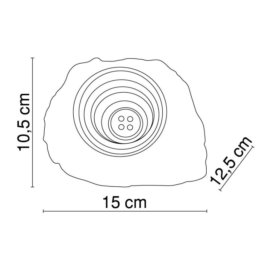 Globo - KOMPLEKT 3x LED Päikesepaneeliga valgusti LED/1,2V IP44