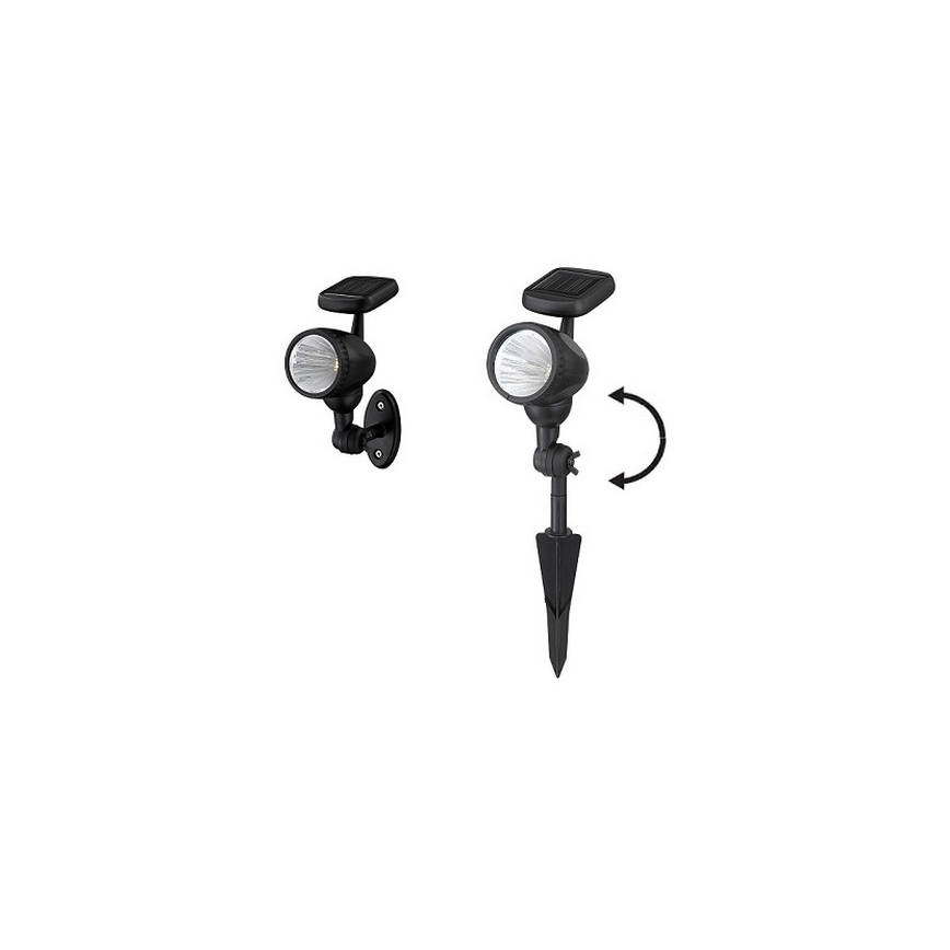 Globo - LED Päikesepaneeliga valgustus 3xLED/0,06W IP44