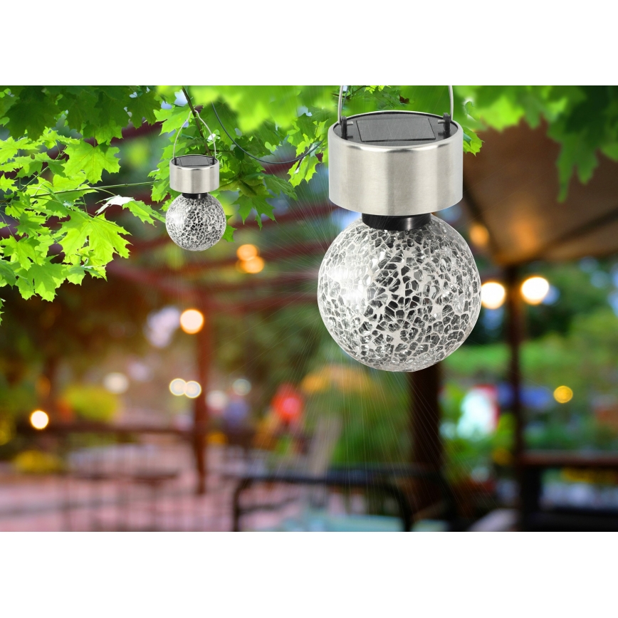 Globo 33056 - Päikesepaneeliga valgusti 1xLED/0,06W/3,2V IP44 400 mAh