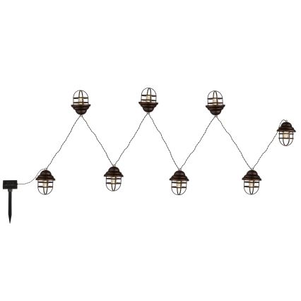 Globo - LED Päikesepaneeliga dekoratiivne valgusti 8xLED/3,2V IP44