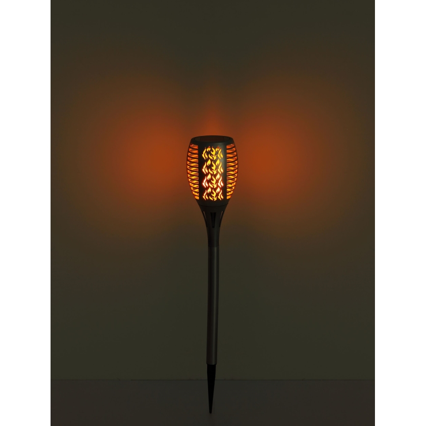Globo - LED Päikesepaneeliga valgusti LED/3,6W/3V 1800K IP44 läikiv kroom