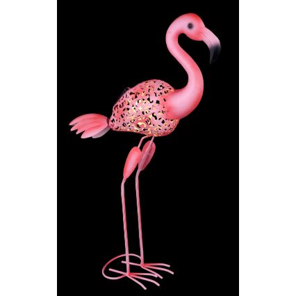 Globo - LED-päikeselamp LED/3V IP44 300 mAh flamingo-kujuline