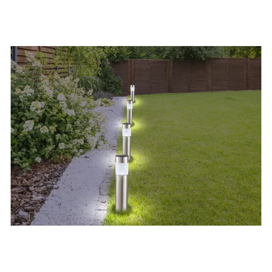 Globo - KOMPLEKT 4x LED Päikesepaneeliga valgusti LED/0,07W/3V IP44 600 mAh