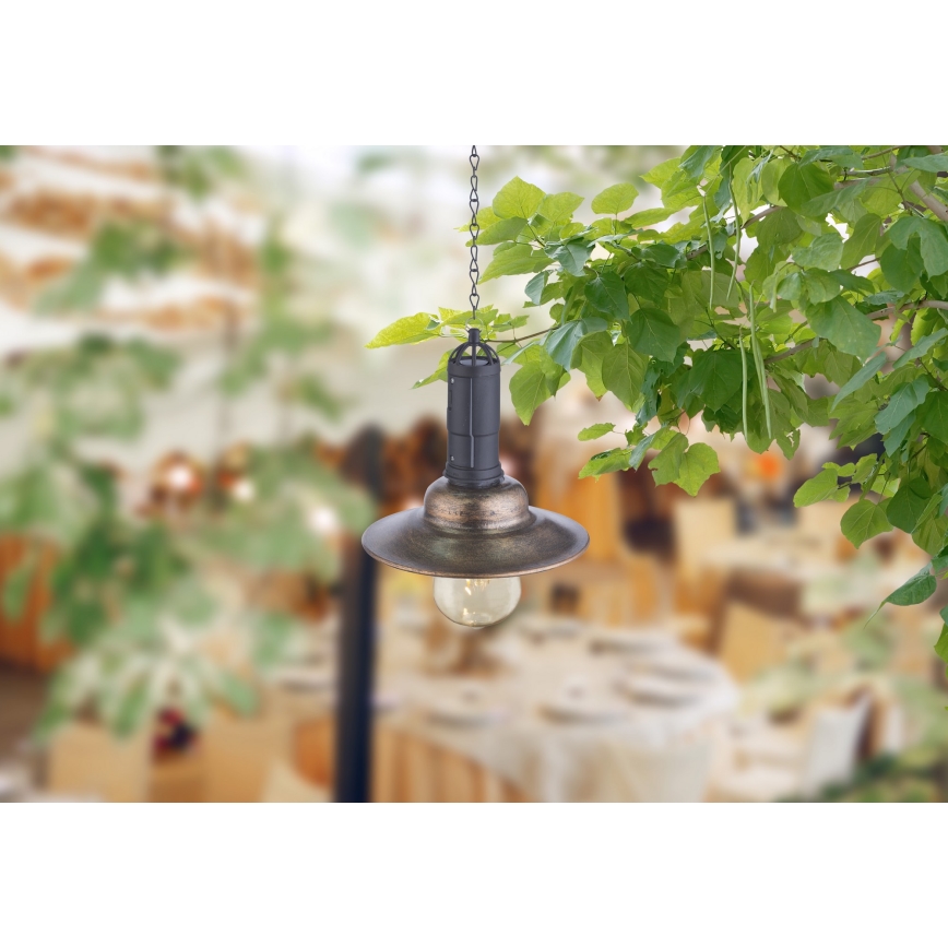 Globo - LED Päikesepaneeliga lühter ketiga LED/0,06W/1,2V IP44 150 mAh