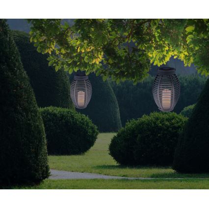 Globo - LED Päikesepaneeliga valgusti LED/0,06W/3,2V IP44 200 mAh rotang