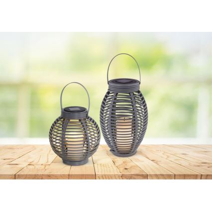 Globo - LED Päikesepaneeliga valgusti LED/0,06W/3,2V IP44 200 mAh rotang