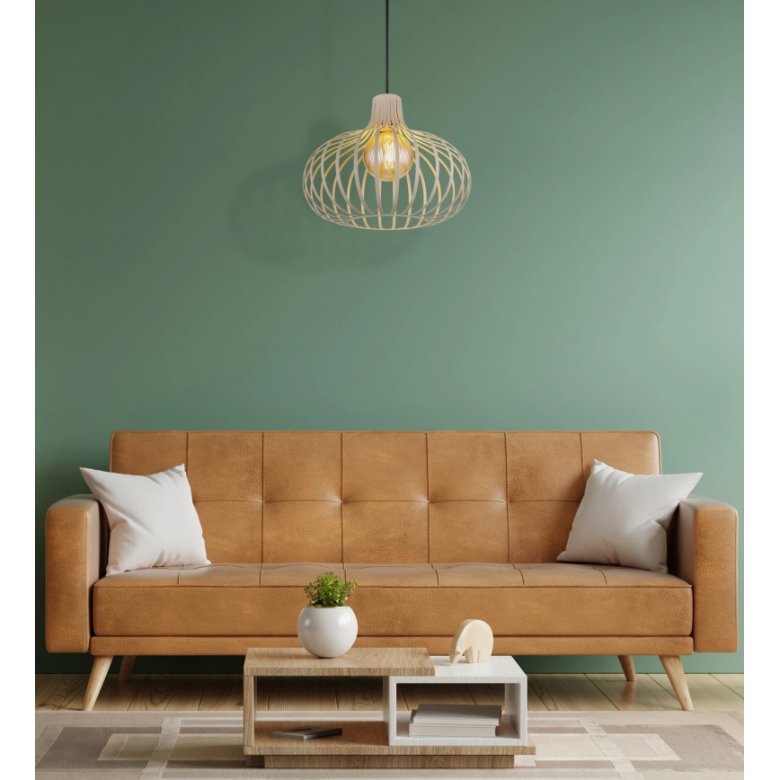 Globo - ripplühter kaabliga 1xE27/40W/230V beež